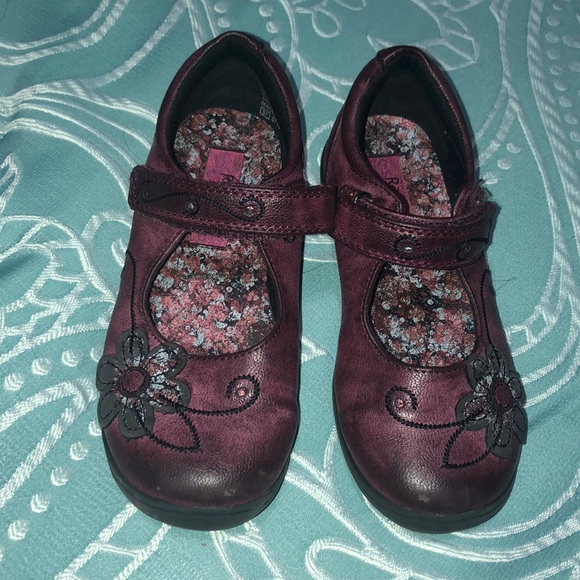 Purple Rusted Look Dress shoes size 10 - Picture 2 of 4